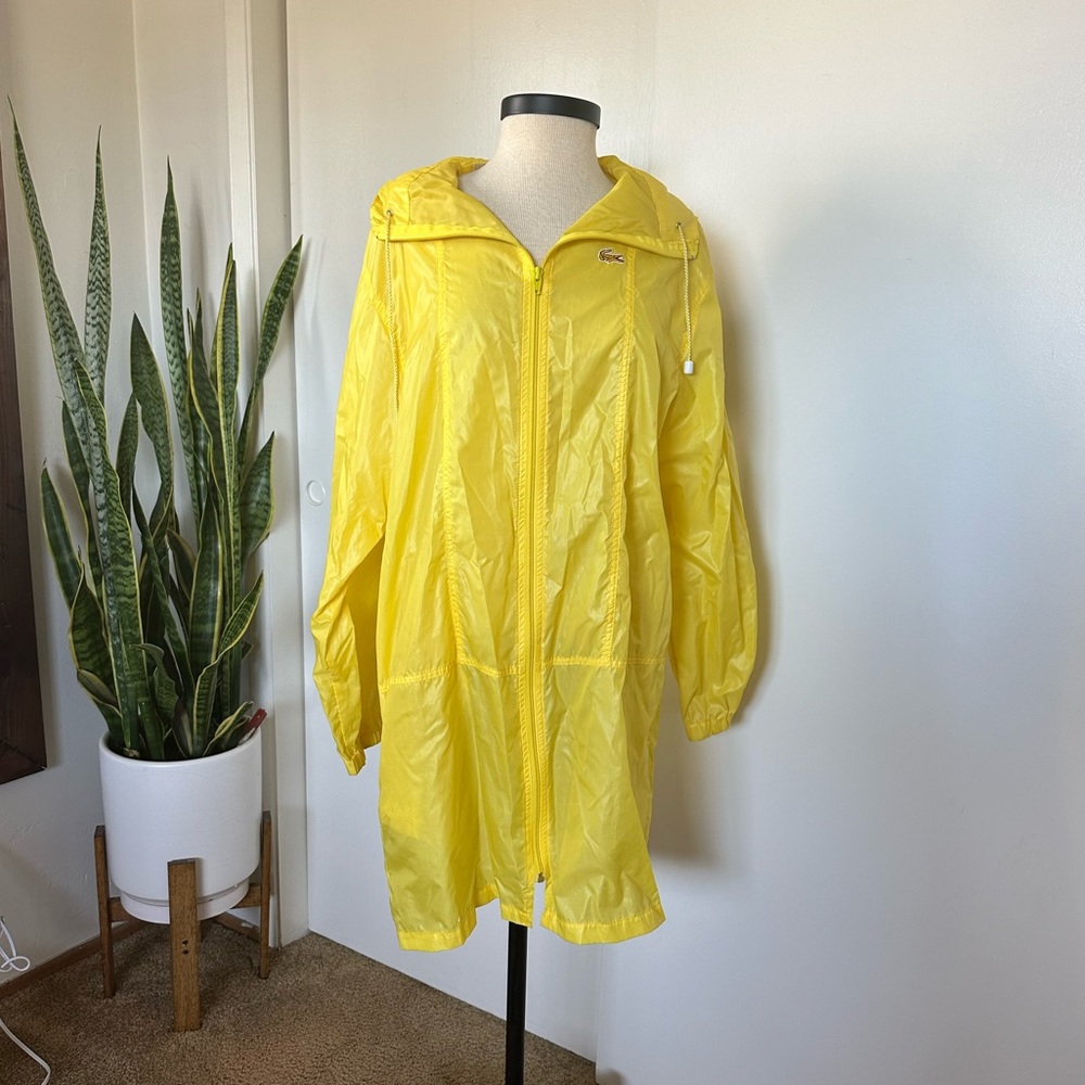 Vintage Lacoste Izod for her nylon jacket windbreaker medium